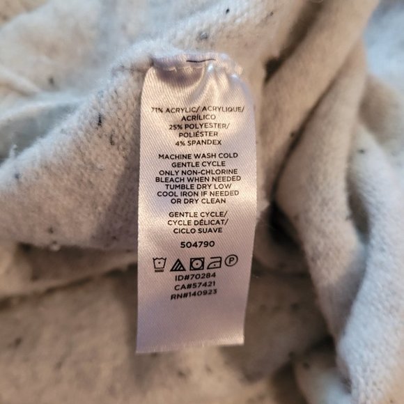 XSP Loft Mock Neck Flecked Pullover Sweater - Picture 5 of 8